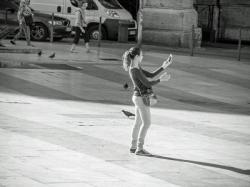 Selfie, place de la Comédie