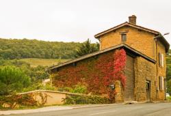 Poleymieux-au-Mont-d'Or, maison d'automne