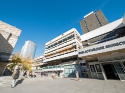 Bibliothèque municipale de Lyon et tour Oxygène