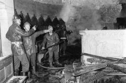 [Incendie dans l'église du Bon-Pasteur]