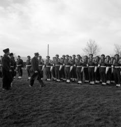 [Revue militaire à Sathonay-Camp]