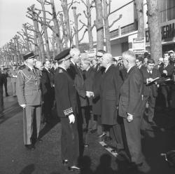 Inauguration de la Foire de Lyon par Charles de Gaulle