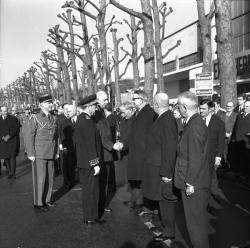 Inauguration de la Foire de Lyon par Charles de Gaulle