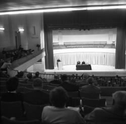 Conférence politique avec Dumas et Caille