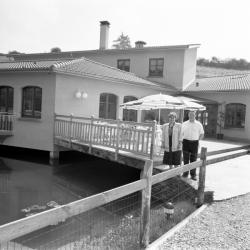 [Restaurant "Le Flamand rose" à Saint-Martin-la-Plaine]