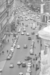 Circulation en ville : automobile et piétons