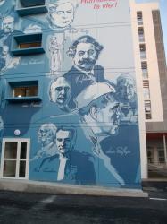 [La fresque de la Croix Rouge Française, 3e arrondissement]