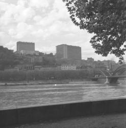Lyon autour du pont de la Boucle