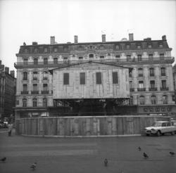 Fontaine Bartholdi en restauration