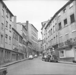 Rue de Trion avant démolition