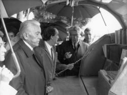 [Inauguration des "boites à livres", quai de la Pêcherie]