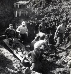 [Charniers de l'aérodrome de Bron, 30 septembre 1944]