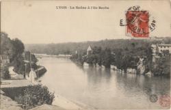 Lyon. - La Saône à l'Ile Barbe
