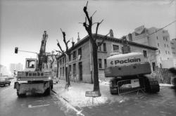 [Démolition de l'ancienne poste de Gerland]