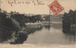 Environs de Lyon - L'Ile-Barbe. - Les Rives de la Saône