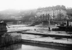 Pont Kitchener sur la Saône