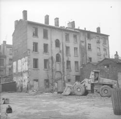 Quartier des Brotteaux/Garibaldi en démolition