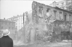 Quartier des Brotteaux/Garibaldi en démolition