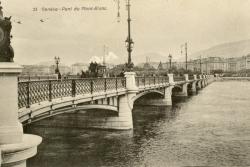 Genève. - Pont du Mont-Blanc