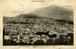 Savoie Tourisme. - Chambéry ; Vue générale et Nivolet (alt. 1546 m.)