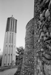 [Beffroi du carillon du Mas-Rillier à Miribel (Ain)]