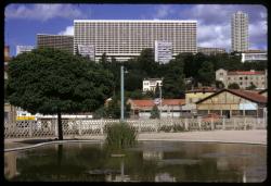 [Vue du quartier Duchère depuis le quartier de Vaise]