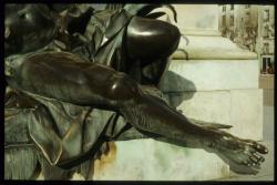 [Statue représentant le Rhône, place Bellecour]