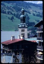 [Le clocher église, Megève]