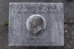 Médaillon de Nicolas Sicard (1846-1920)