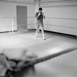 [Boxe. Entrainement de Fabrice Tiozzo]