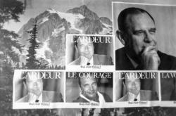 [Election présidentielle de 1988 : affiches électorales des candidats]