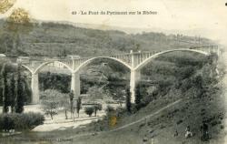 Le Pont de Pyrimont sur le Rhône