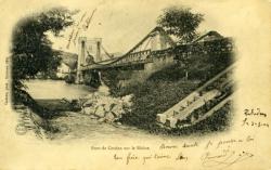 Pont de Cordon sur le Rhône
