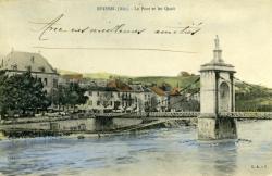 Seyssel (Ain). - Le Pont et les Quais