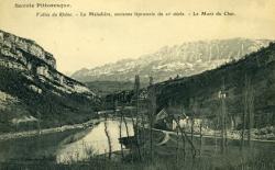 Vallée du Rhône. - La Maladière, ancienne léproserie du XIè siècle. - Le Mont du Chat