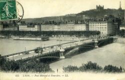 Lyon. - Pont Morand et Fourvière