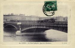 Lyon. - Le Pont Lafayette, Quai des Brotteaux