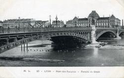 Lyon. - Pont des Facultés. - Faculté de Droit