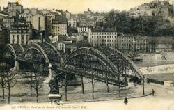Lyon. - Pont de la Boucle et Coteau St-Clair