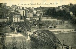 Lyon. - Le Pont de la Boucle et le Cours d'Herbouville