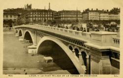 Lyon. - Le Pont Wilson et le Coteau de Fourvière