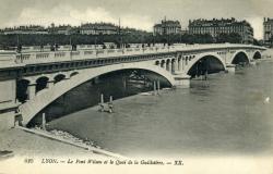 Lyon. - Le Pont Wilson et le quai de la Guillotière