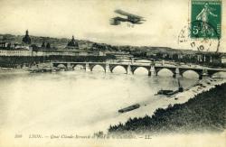 Lyon. - Quai Claude-Bernard et Pont de la Guillotière