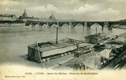 Lyon. - Quai du Rhône. - Pont de la Guillotière