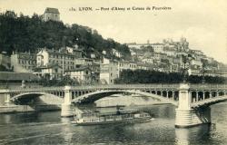 Lyon. - Pont d'Ainay et Coteau de Fourvières