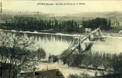 Givors (Rhône). - Le Pont de Chasse sur le Rhône