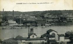 Chasse (Isère). - Les Usines, vue prise de Givors