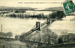 Givors. - Plaines de Chasse inondées pendant les 21, 22 et 23 janvier 1910