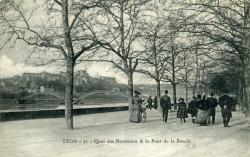 Lyon. - Quai des Brotteaux & le Pont de la Boucle