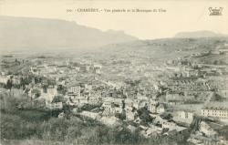 Chambéry. - Vue générale et la Montagne du chat